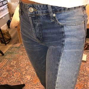 BDG mom jean two toned